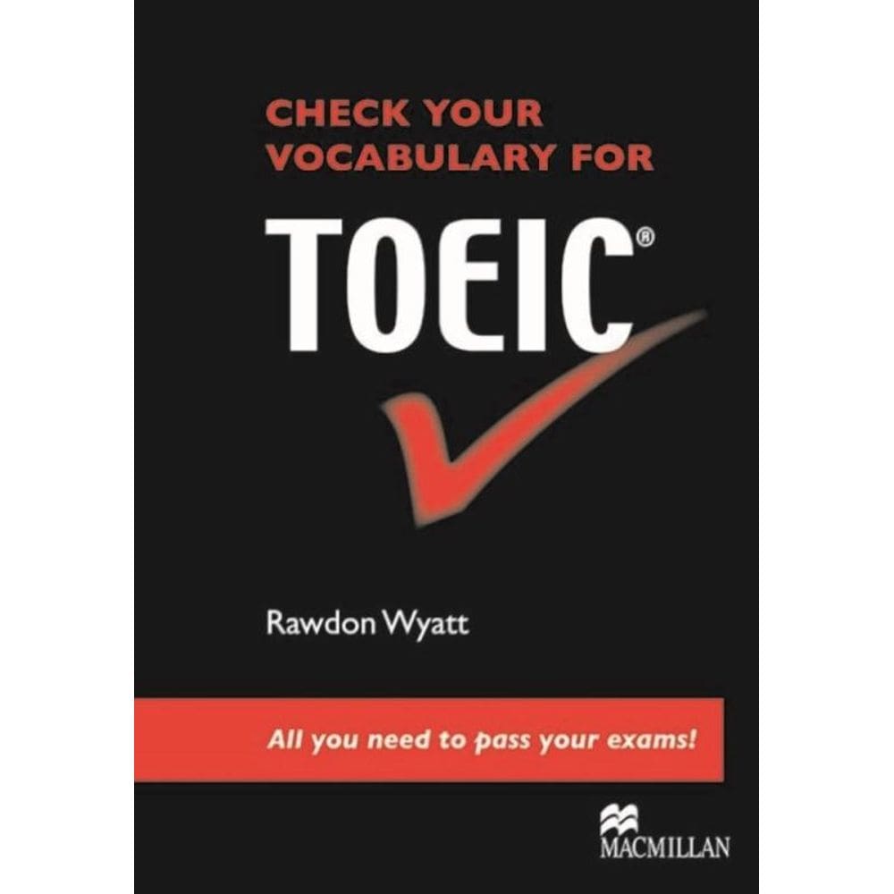 Check Your Vocababulary For Toeic