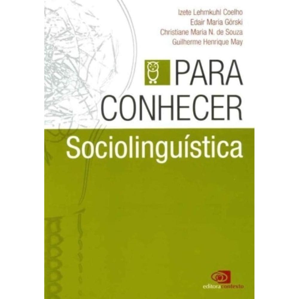 Para Conhecer - Sociolinguística