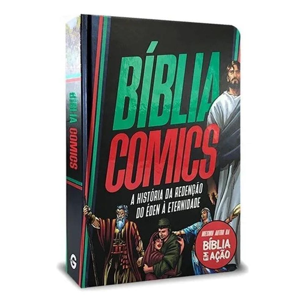 3X Bíblia Comics A História Da Redenção Do Éden À Eternidade