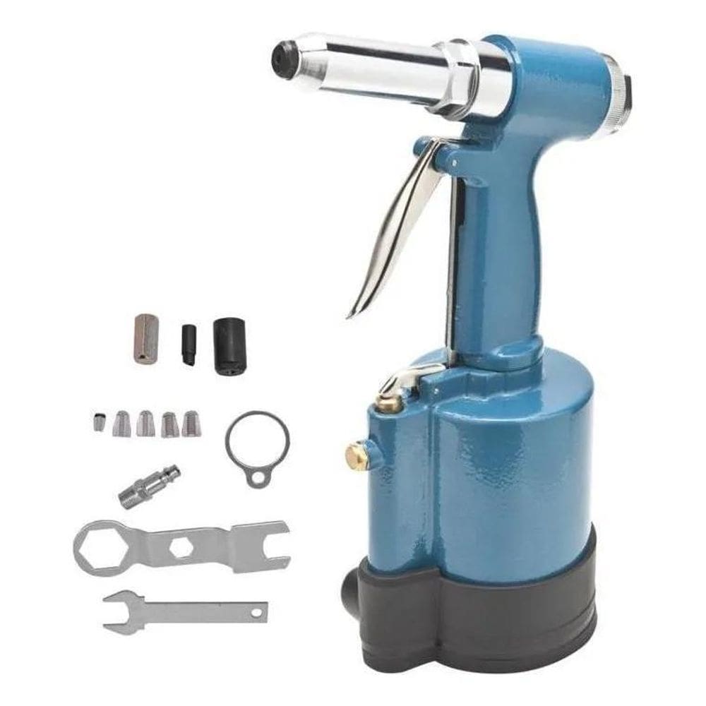 3X Rebitadeira Pneumatica Serviços Pesados 1/4 Eda 9Dr