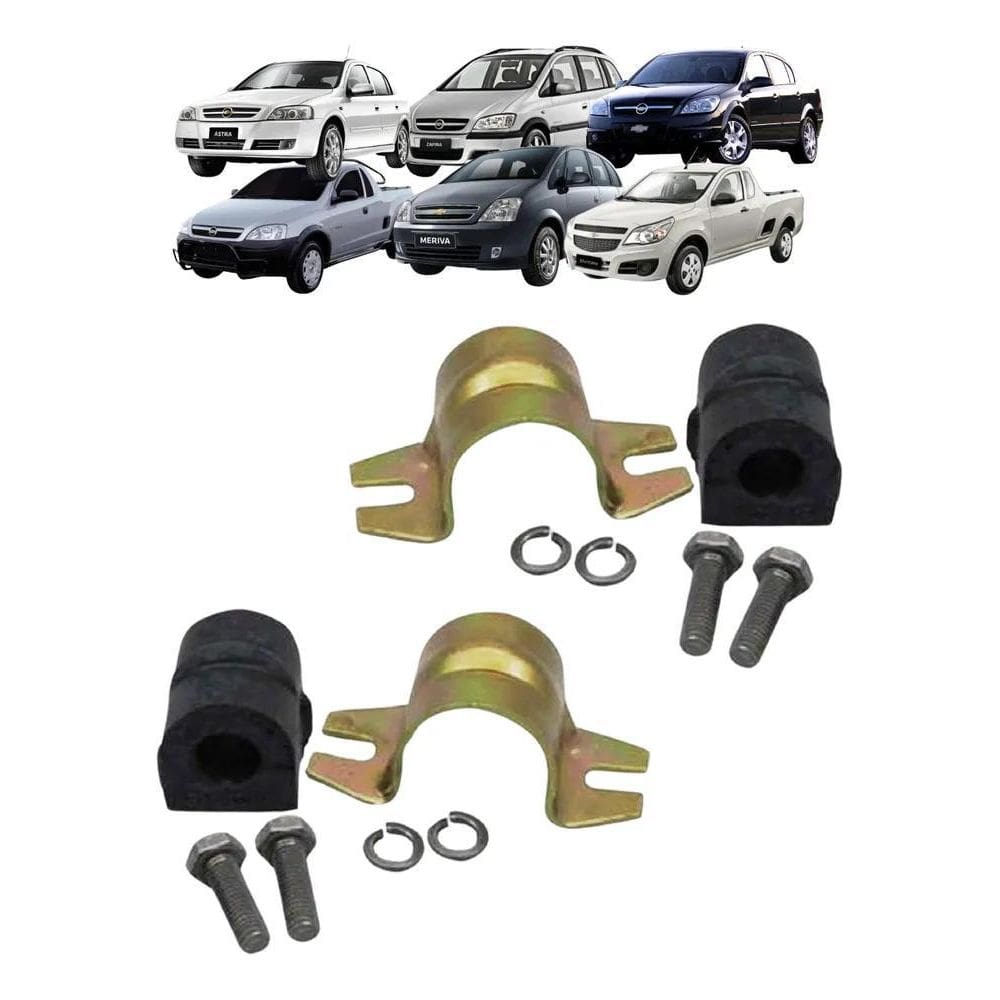 3X Par Bucha Barra Estabilizadora Astra Vectra Montana Meriv