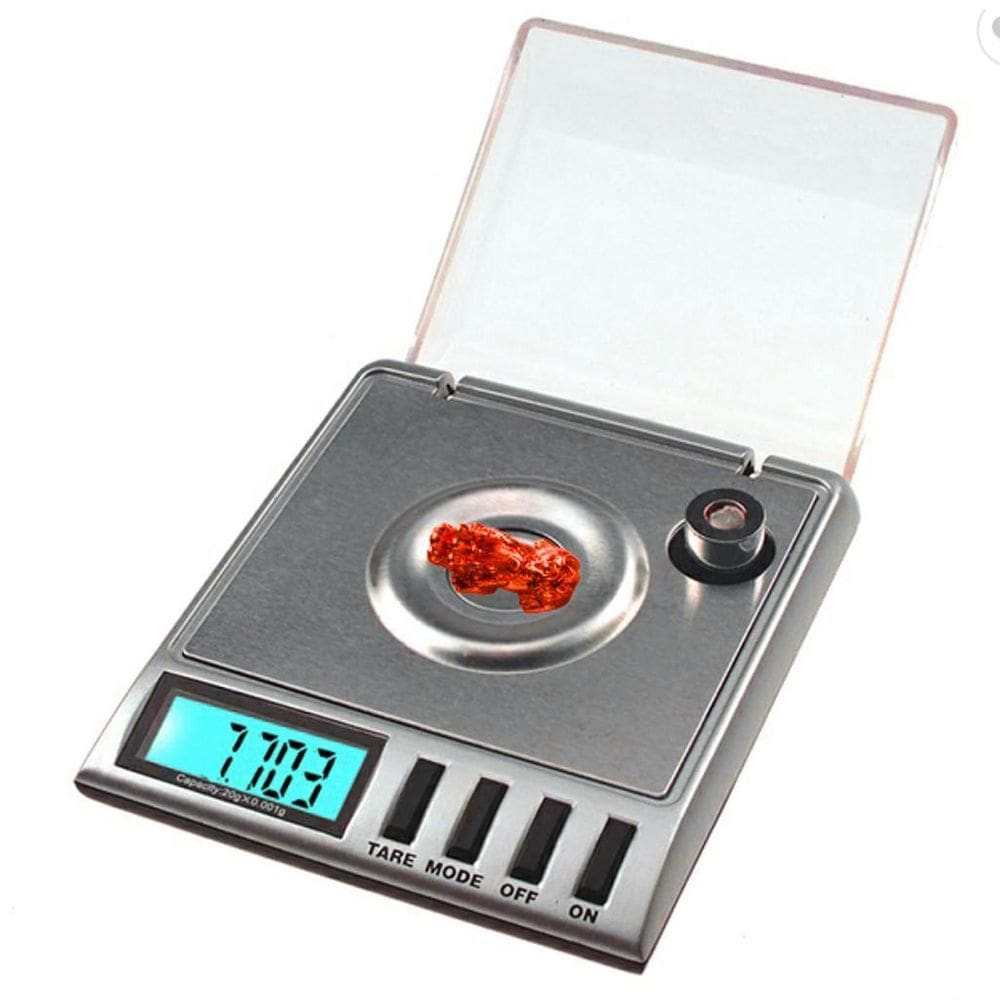 Balança Digital Alta Precisão 0,001G - 20G Grains Ouro Jóia