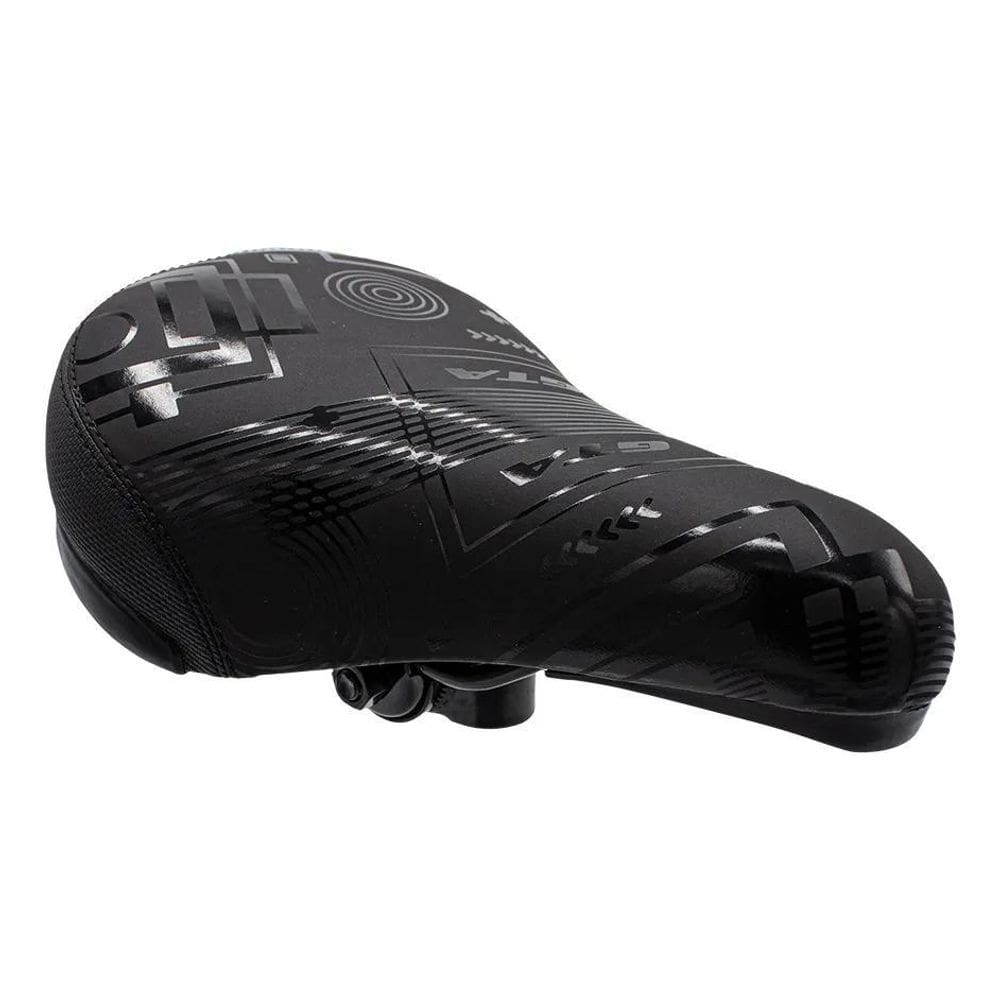 3X Banco Selim Bmx Bicicleta Bike Macio Preto Confortável -