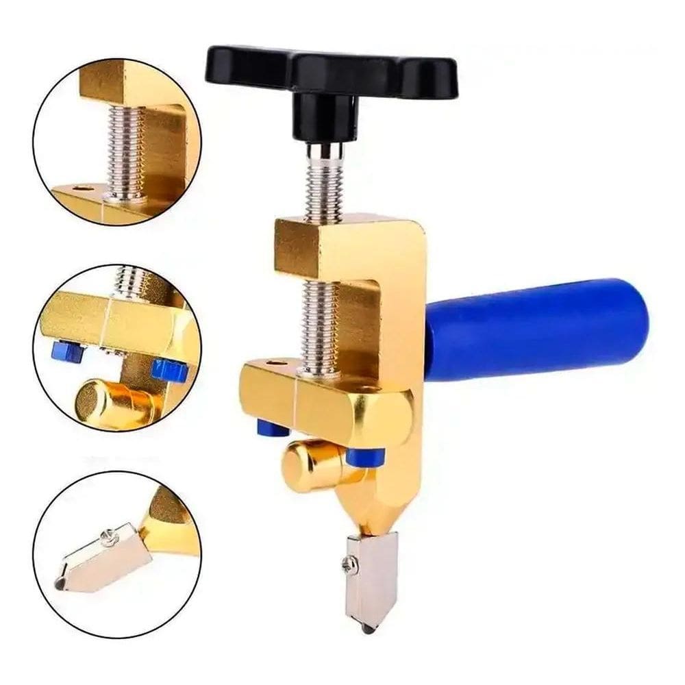 3X Cortador De Piso, Vidro, Cerâmica Manual Portátil