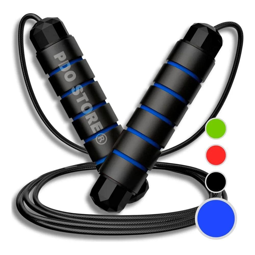 3X Corda De Pular Cross Speed Rope Rolamento Profissional Fi