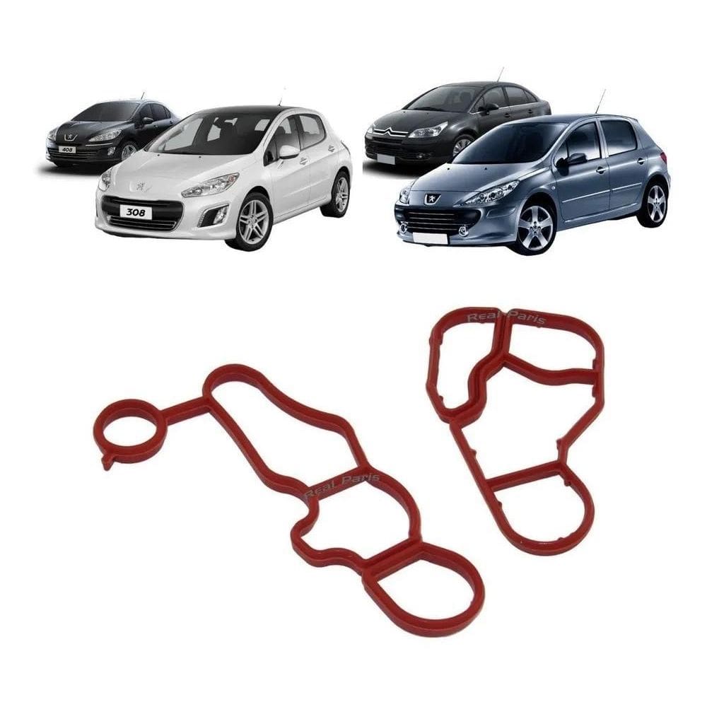 3X Kit Juntas Trocador Calor Peugeot Citroen 307 308 408 C4