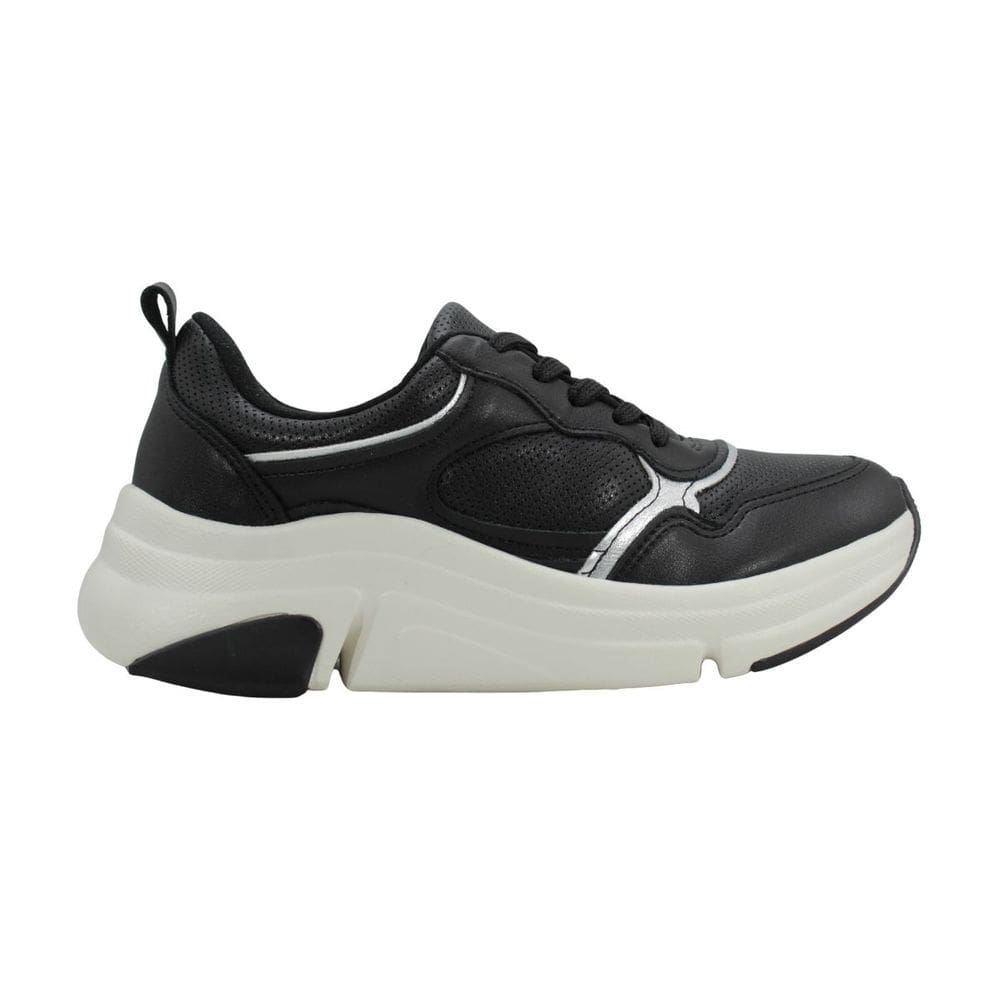 Tênis Modare Feminino Preto/Prata