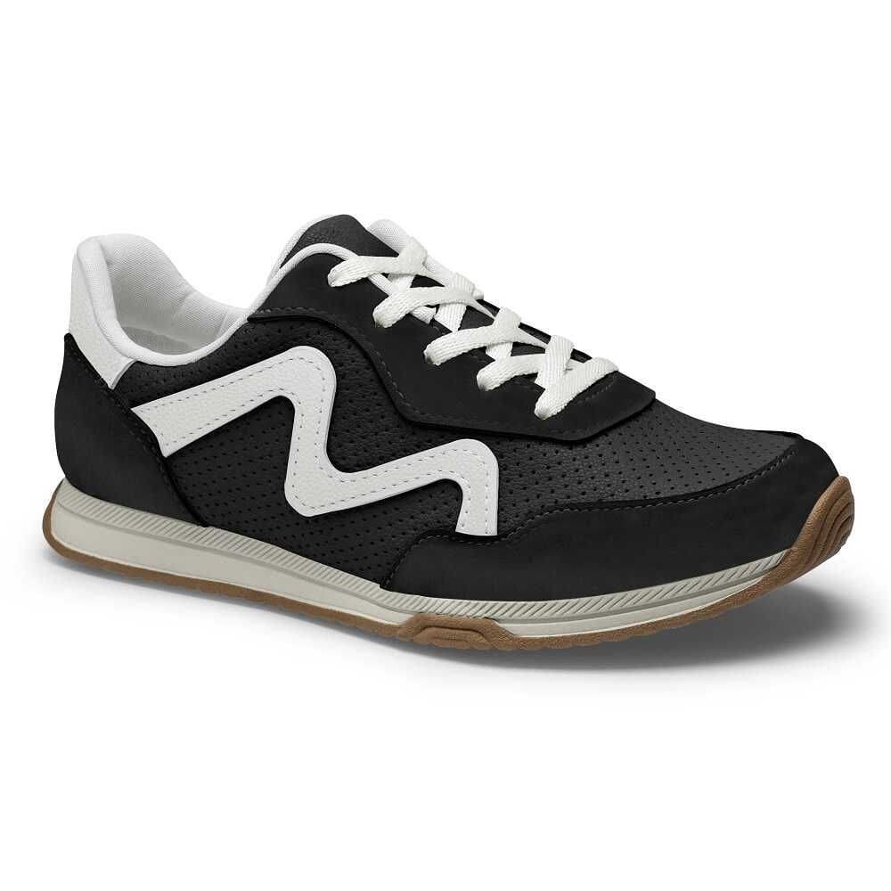 Tênis Casual Mississipi MF581 Feminino - Preto
