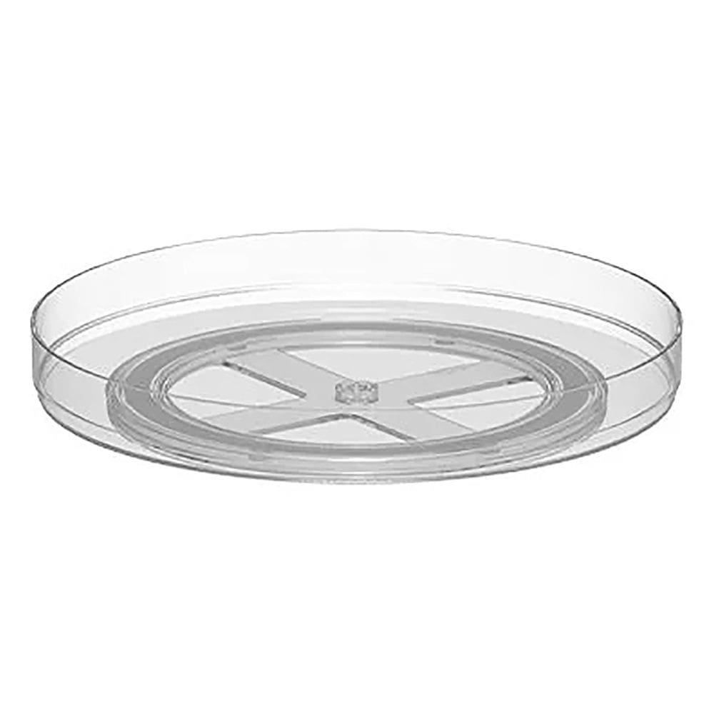 Organizador Giratório Baixo Clear Natural 4x25,5x25,5cm OCG900NT - Ou