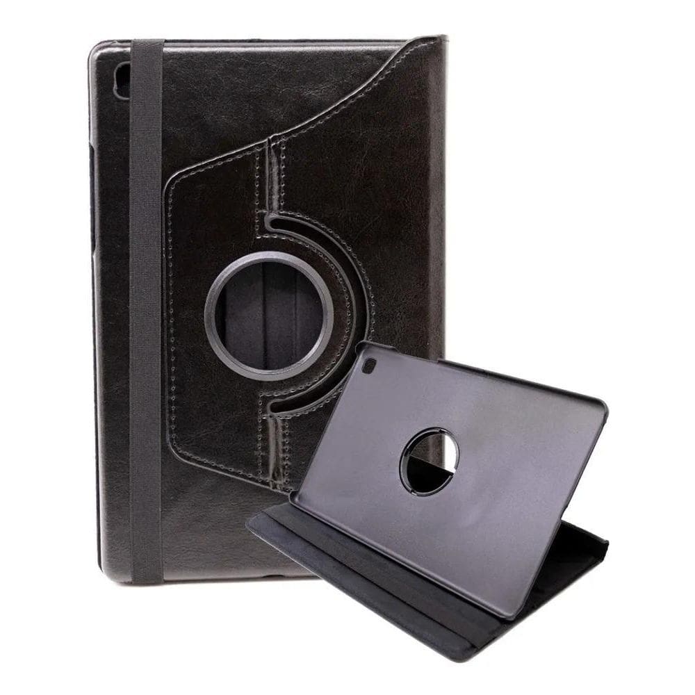 3X Capa Preta Giratória Tablet Para Galaxy Tab 8.0 T295 T290