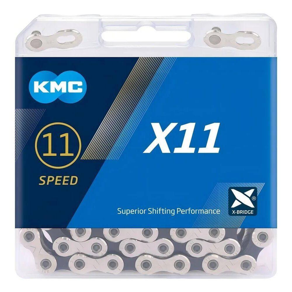 3X Corrente 11V Kmc X11 Silver 118 Elos 1X11V 2X11V Mtb Spee