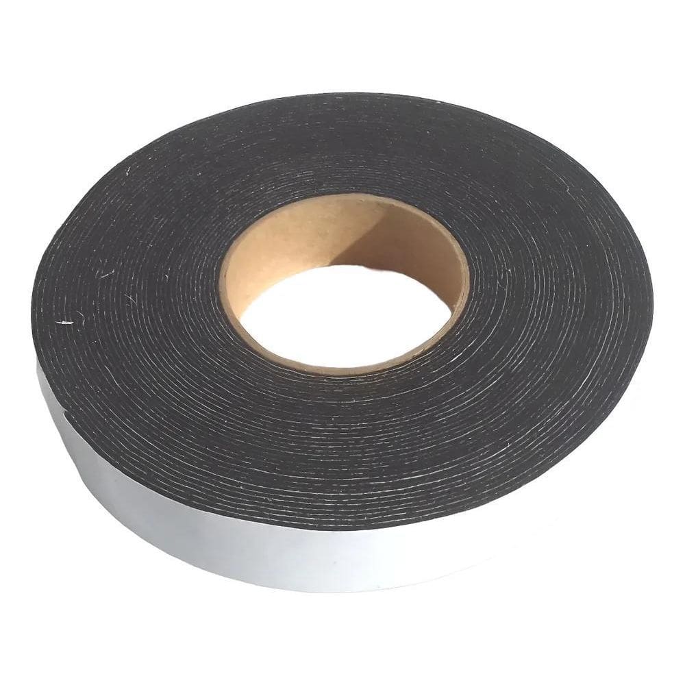 3X Fita Anti Ruído Feltro Adesivado 20Mm X 1,2Mm Com 10 Metr