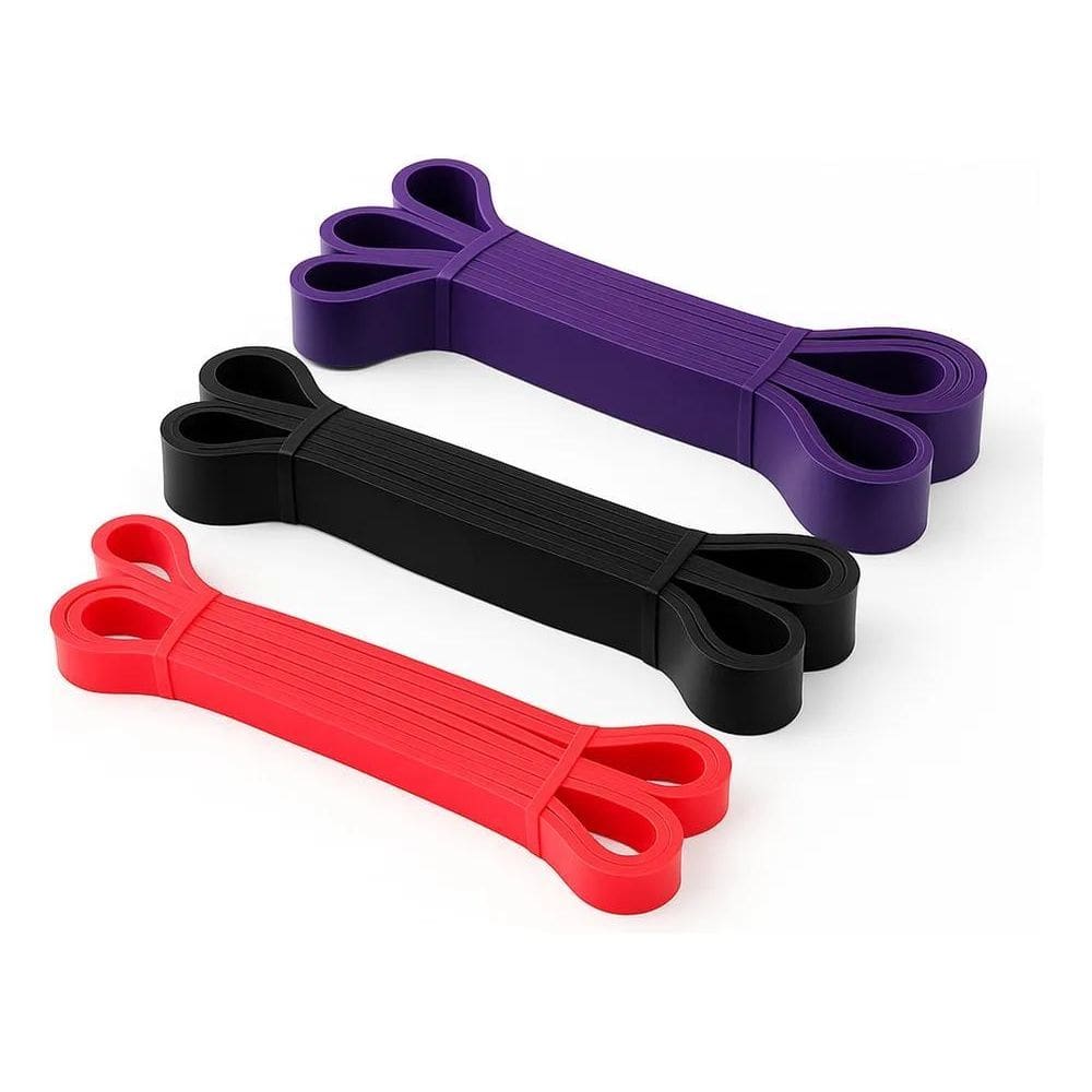 3X Elastico Treino Exercicio Academia Fitness Super Band Cin