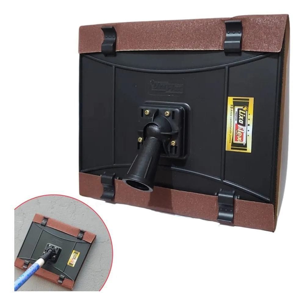 3X Suporte Para Lixa Manual Tetos E Paredes Lixa Flex