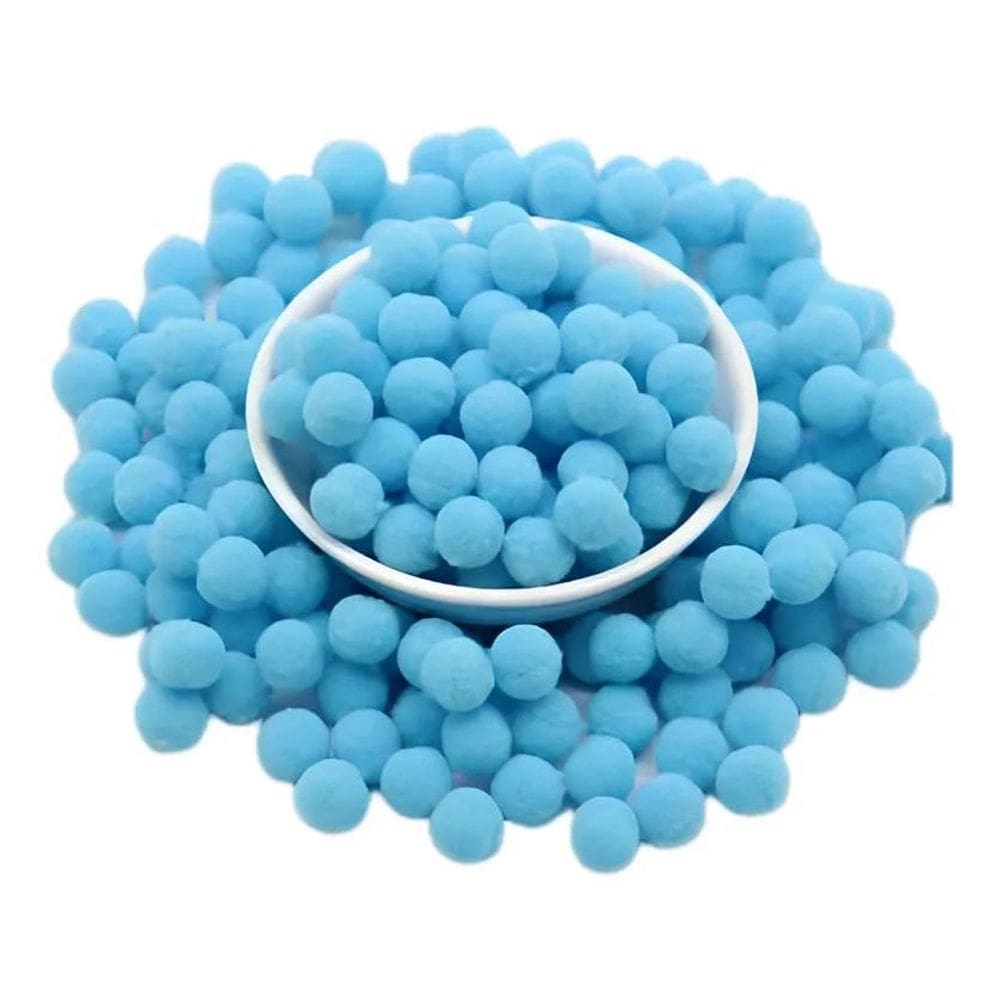 3X 200 Pompom 10Mm Bolinha Para Artesanato Feltro Colorido