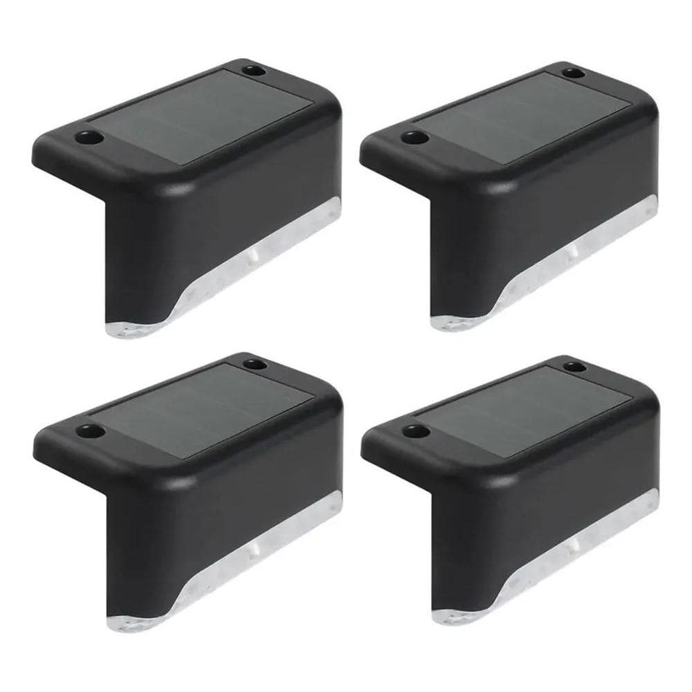 3X Kit Goldensky 4 Luminárias Led Sobrepor Balizador Escada