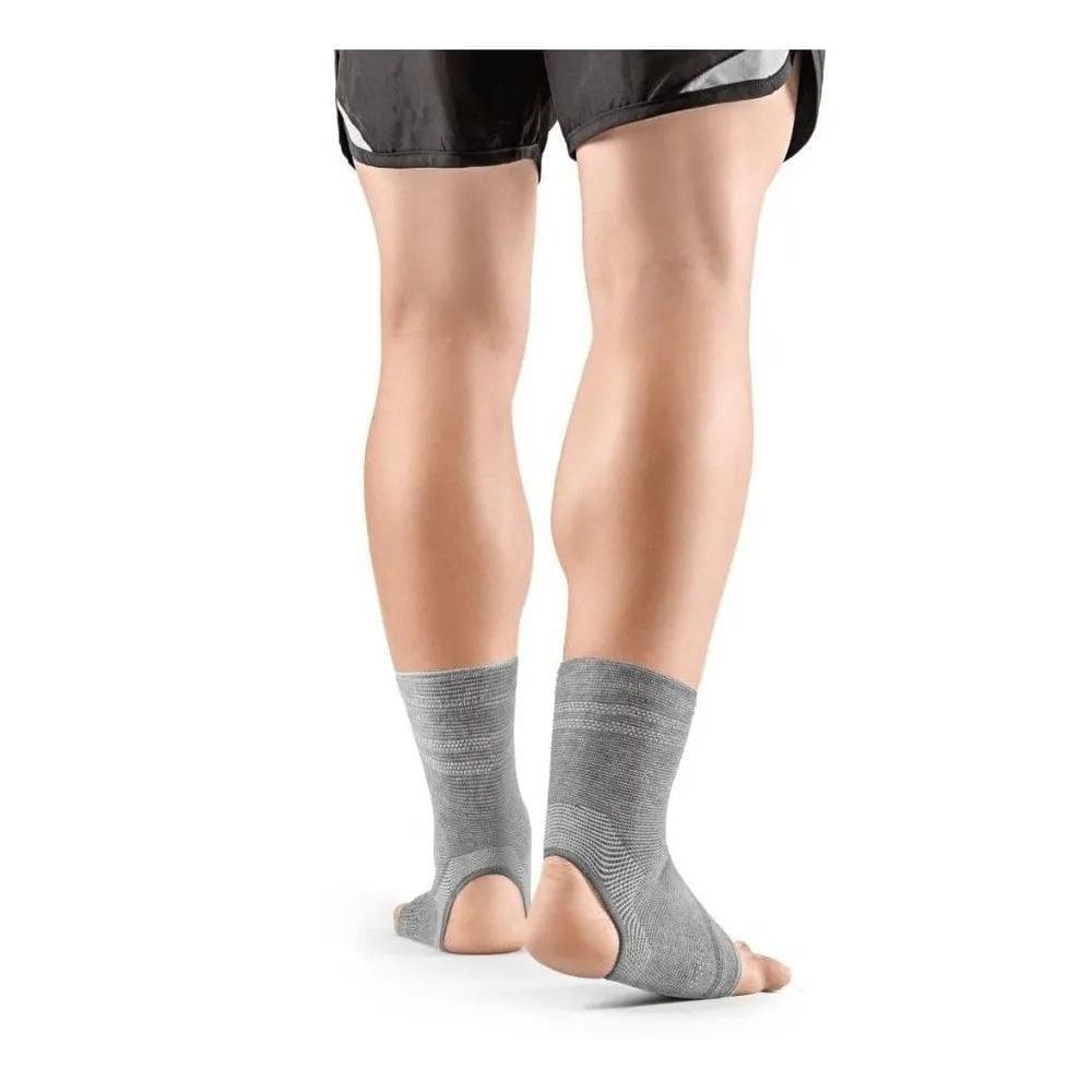 3X Tornozeleira Elástica Fibra De Bamboo Antalérgica Hidroli