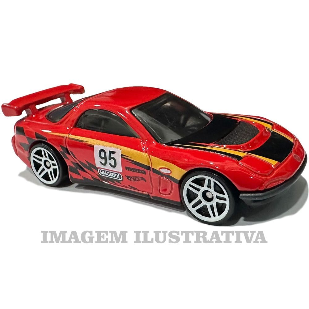 Hot Wheels 1990 `95 Mazda Rx-7 | Casas Bahia