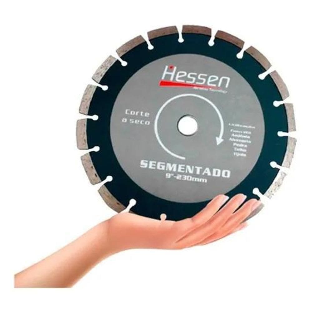 3X Disco De Corte Segmentado 230Mm Corte A Seco 20941 - Hess