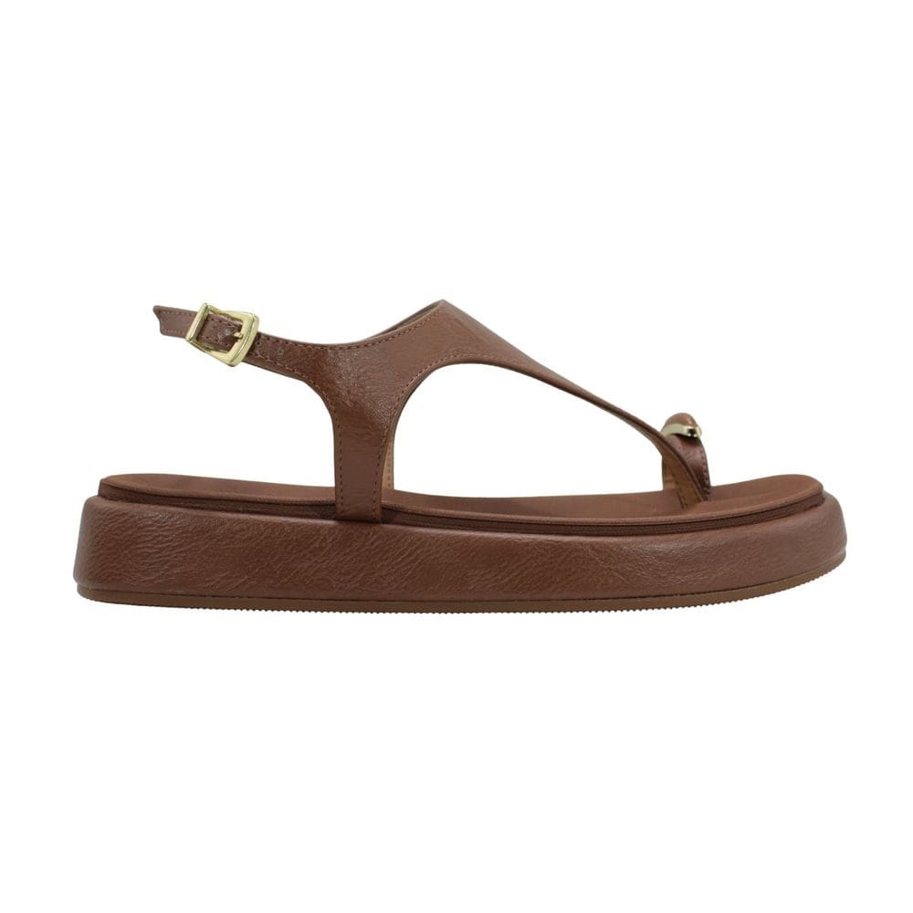 Sandália Feminino Vizzano Napa Calf Mocca