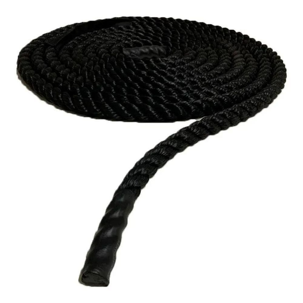 3X Corda Naval Preta 25 Mm10Mts Funcional /Decoração/Cross