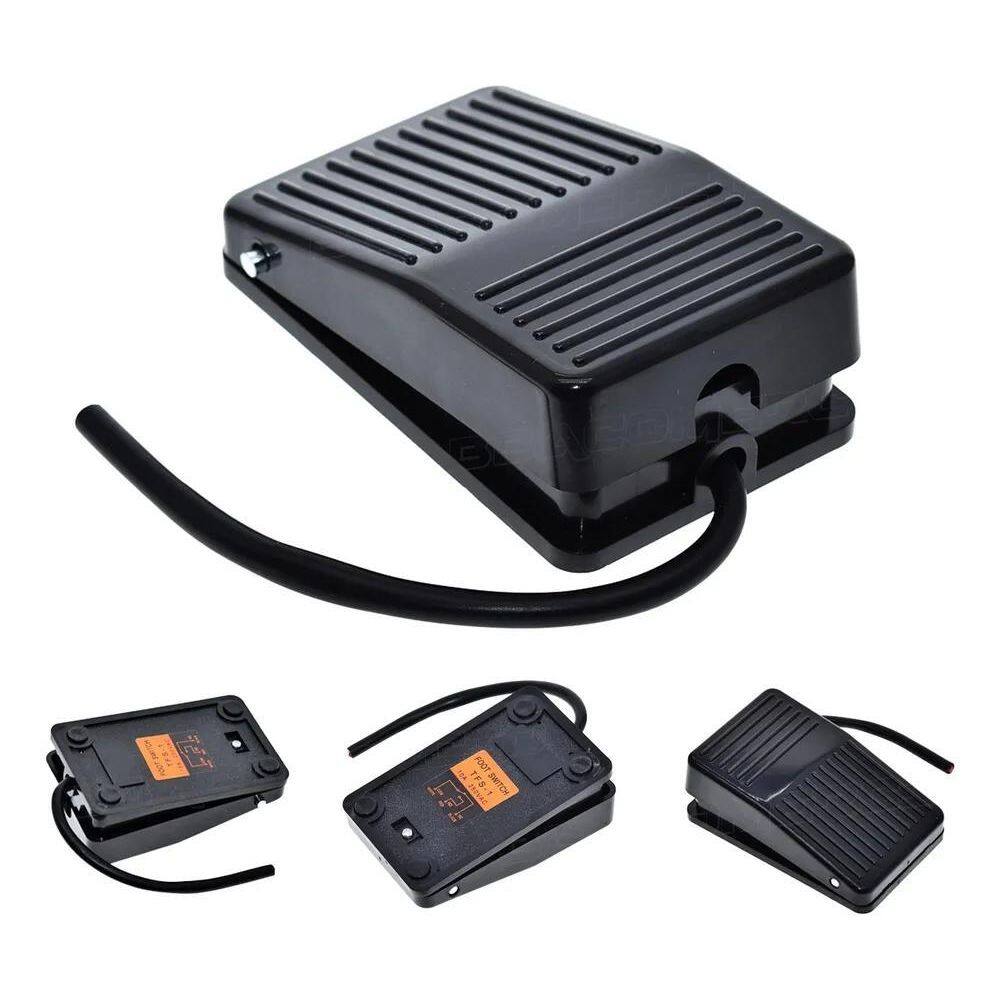 3X Mini Pedal De Acionamento Eletrico Plastico 10A 250 Vac