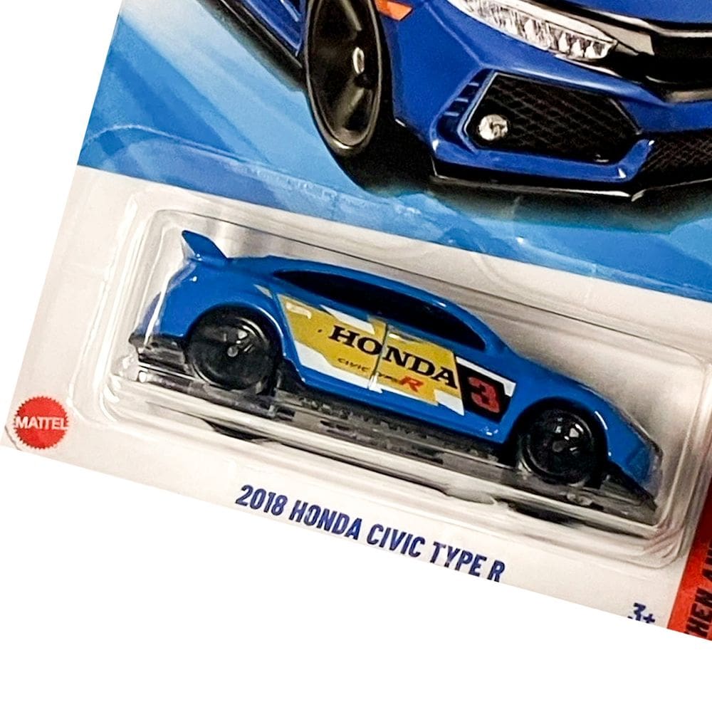Hot Wheels Then And Now Honda Civic Type R - Jbb77