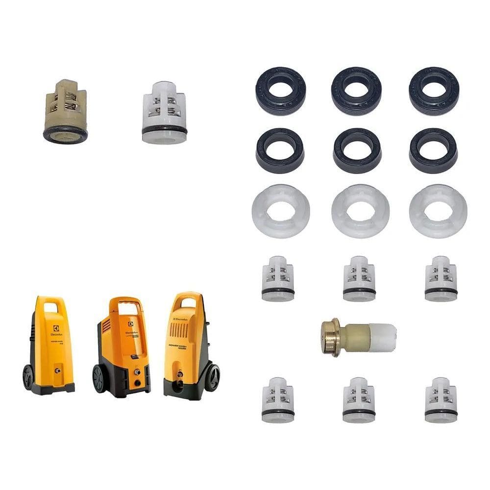 3X Kit De Reparos Lavadora Electrolux Ews30 Ews31