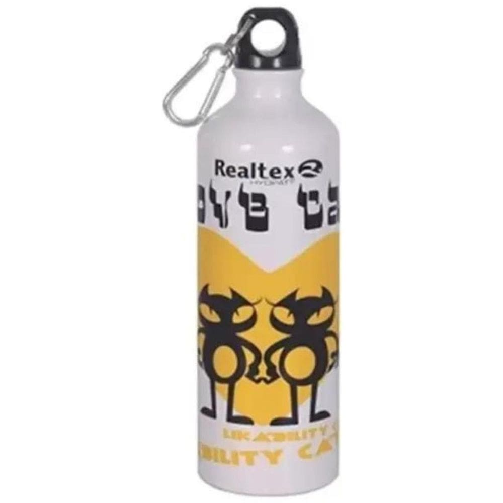 Garrafa Realtex De Alumínio Adventure 750Ml Branco St