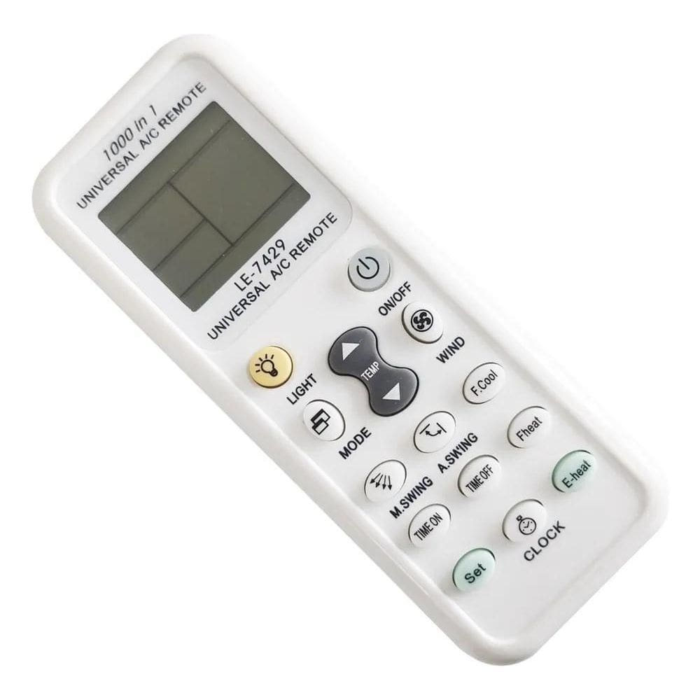 3X Controle Remoto Universal Para Ar Condicionado Tipo Split