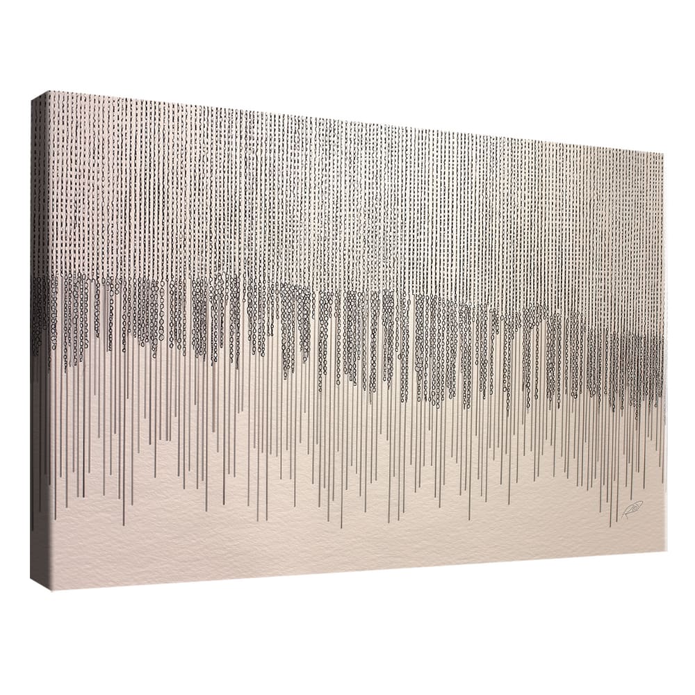 Quadro Decorativo Abstrato Texturas Modernas