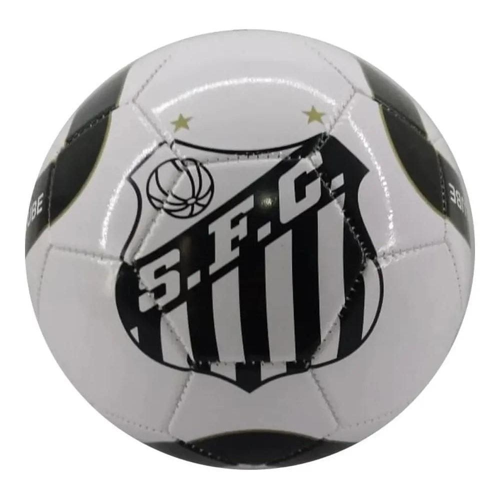 3X Bola Futebol Santos Fc Campo Lazer Treinos Tamanho5