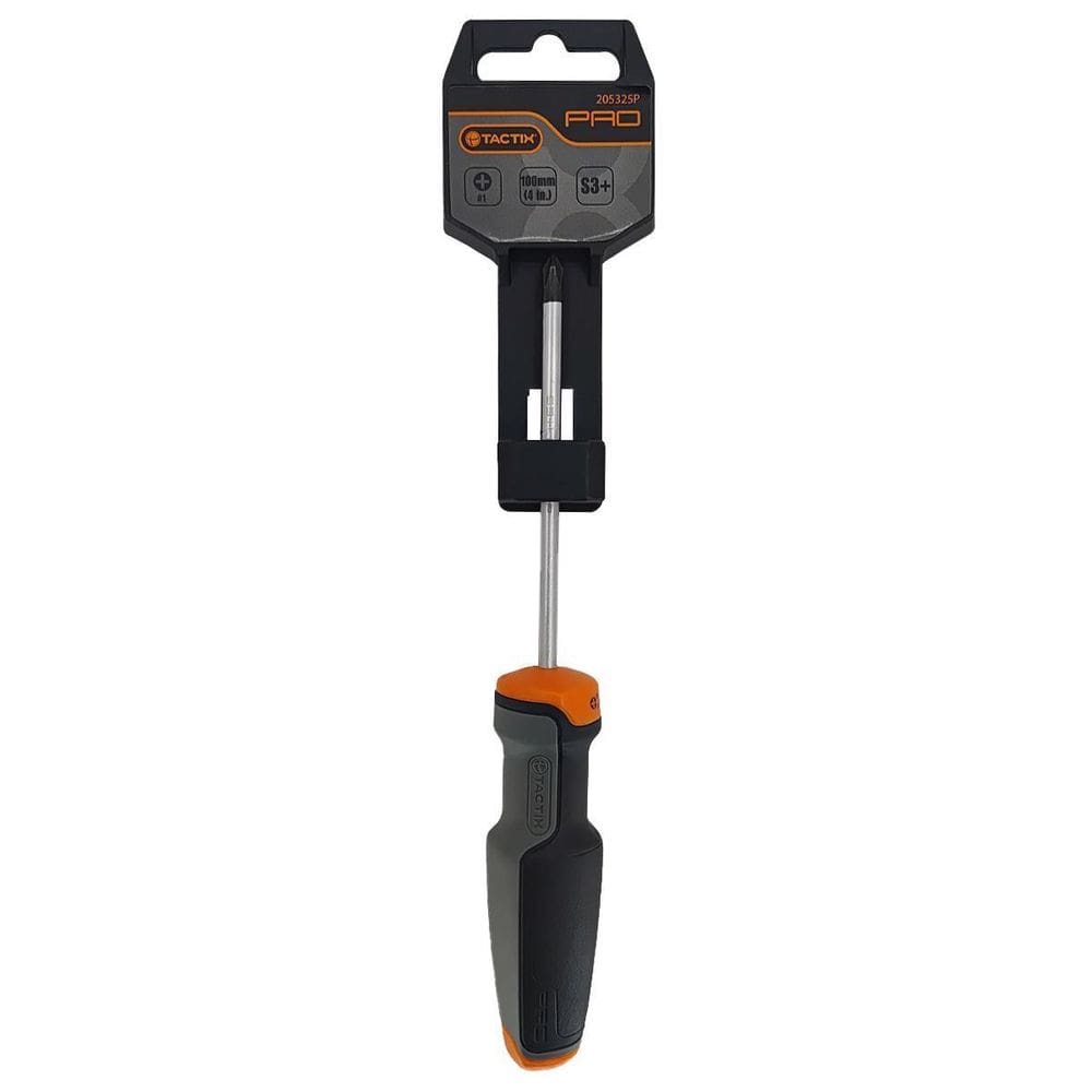 Chave Phillips Imantada Aço Crv 1/4 X 4`` 205325P - Tactix