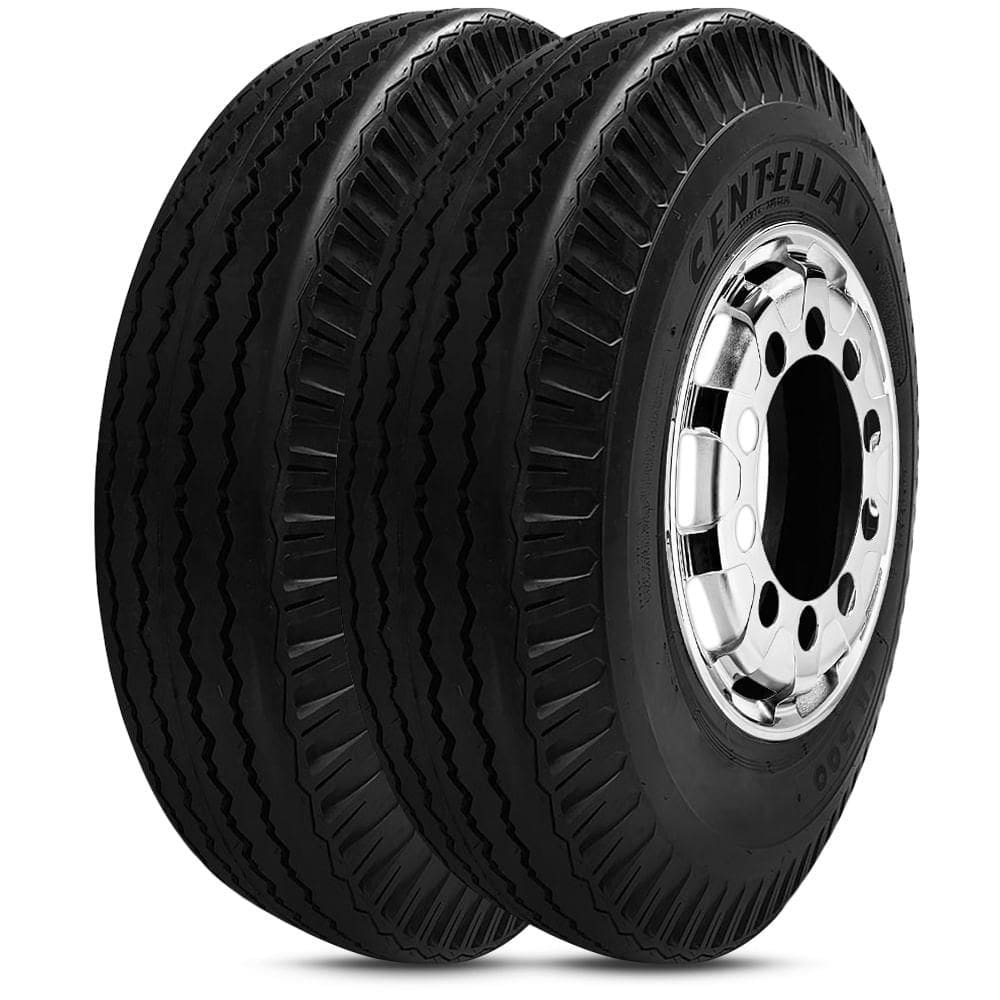 Kit 2 Pneu Aro 20 9.00-20 Centella CR500 141/137K TT 14PR
