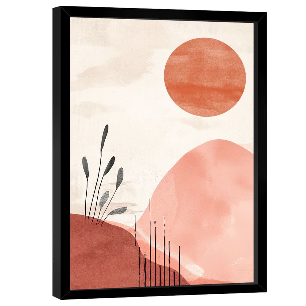 Quadro Decorativo Abstrato Boho