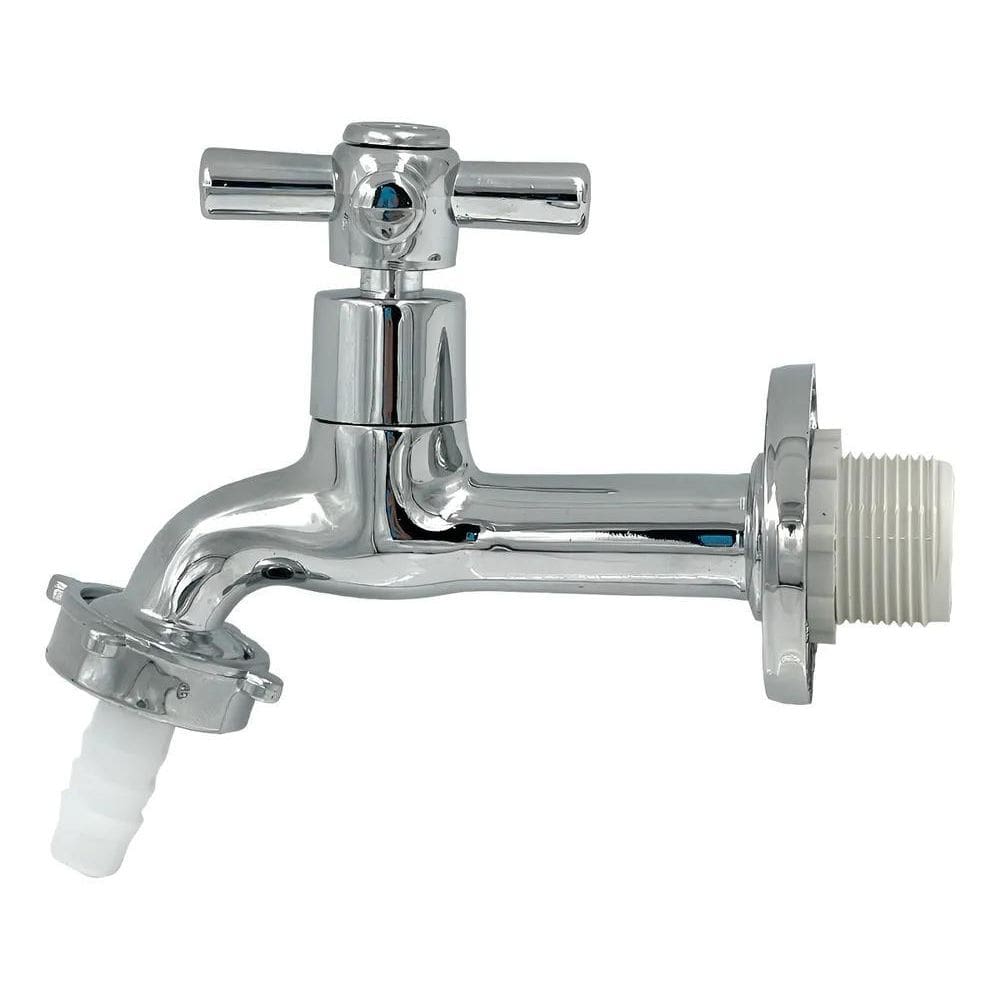 3X Torneira De Jardim Tanque Metal De Volta 1130 C-31 Cruz