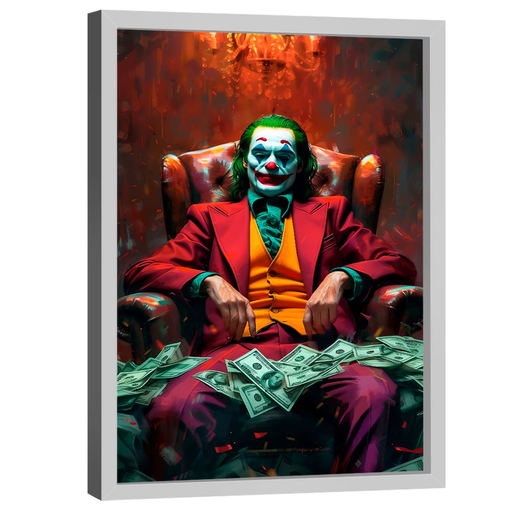 Quadro Decorativo Coringa Money