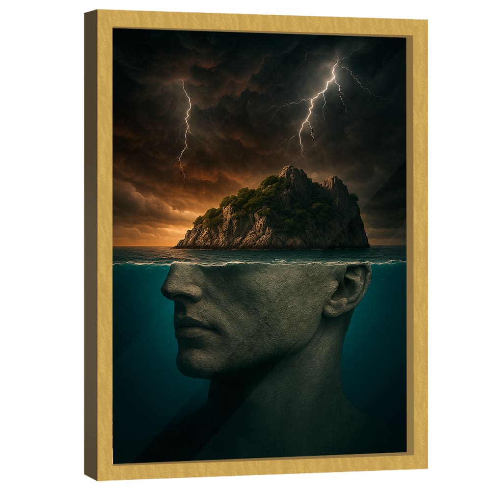 Quadro Decorativo Tempestade de Ideias