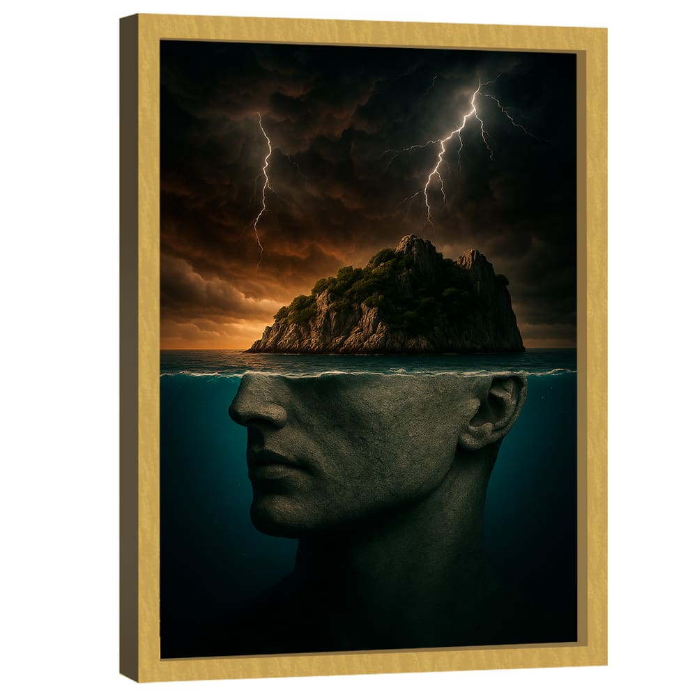 Quadro Decorativo Tempestade de Ideias