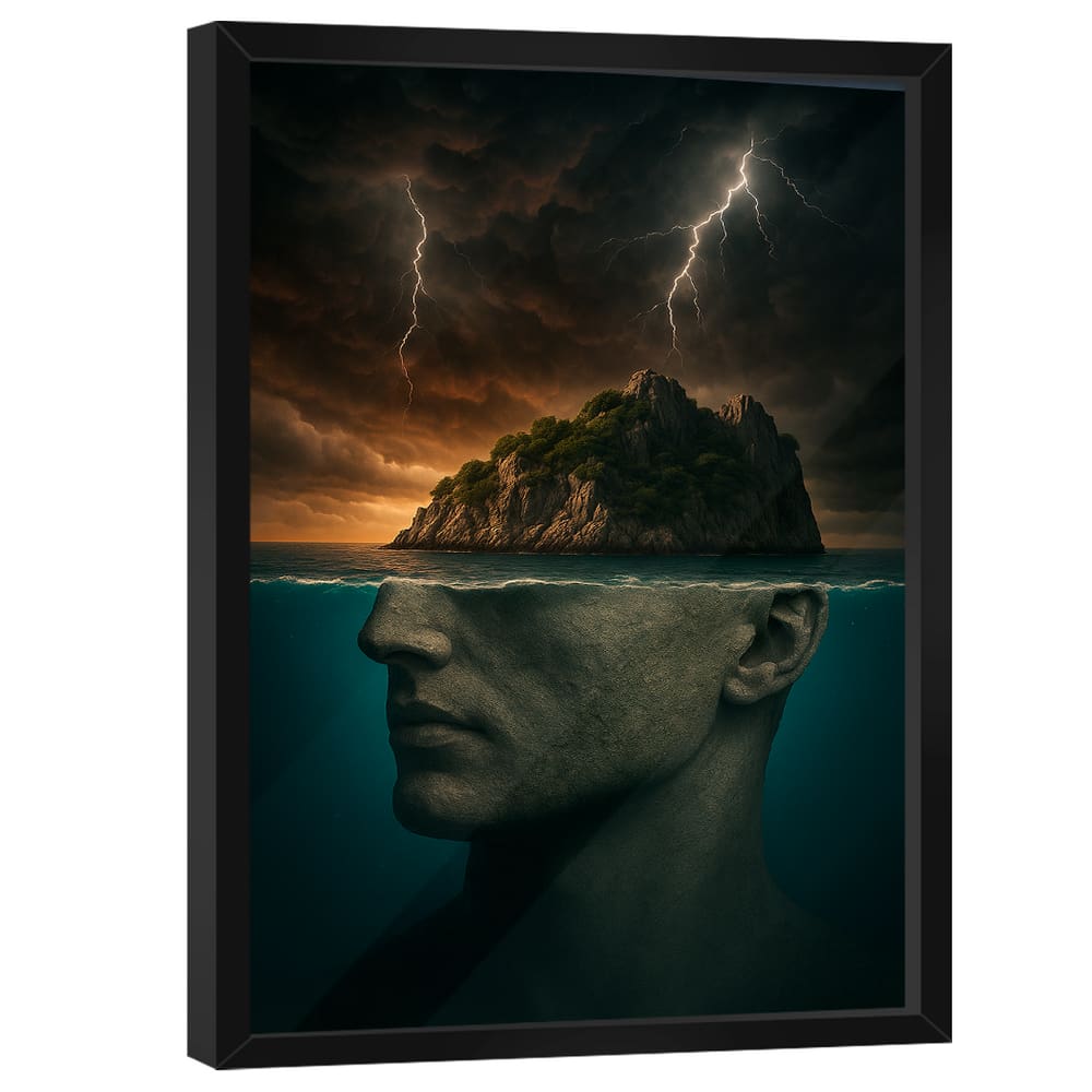 Quadro Decorativo Tempestade de Ideias