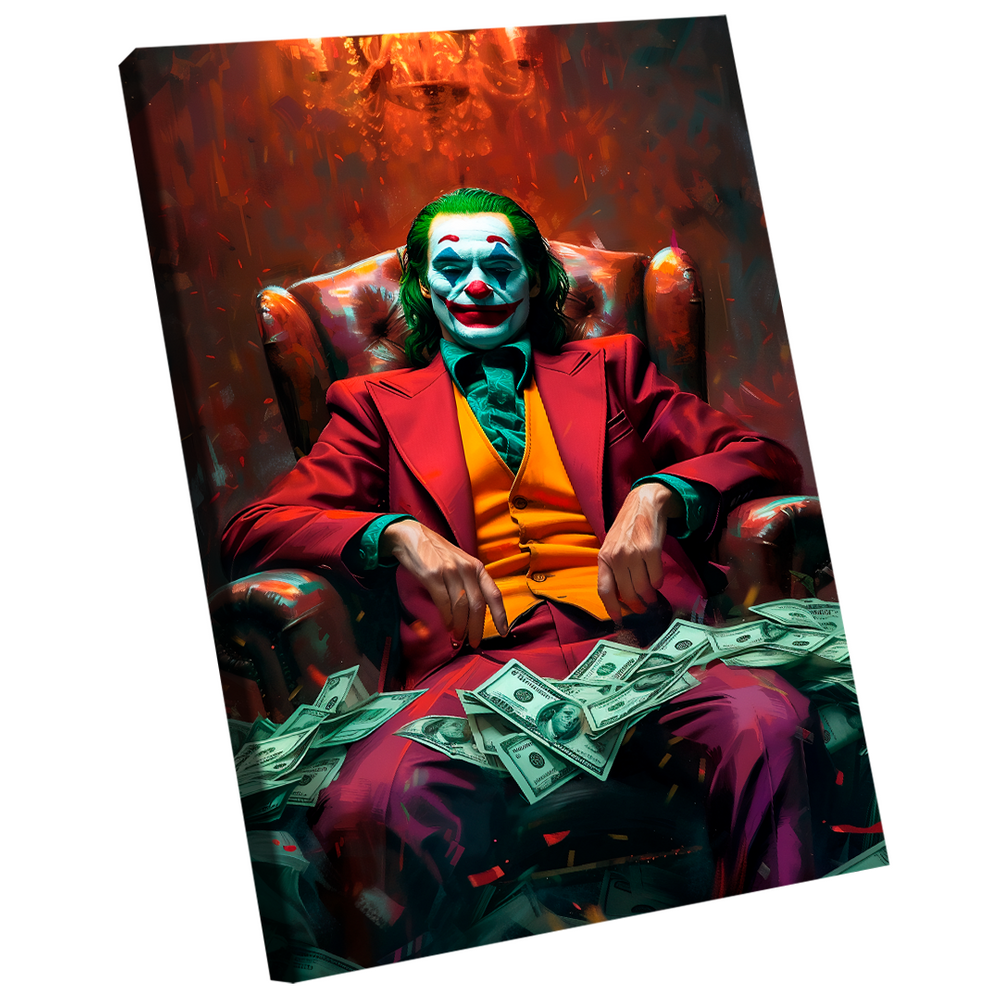 Quadro Decorativo Coringa Money