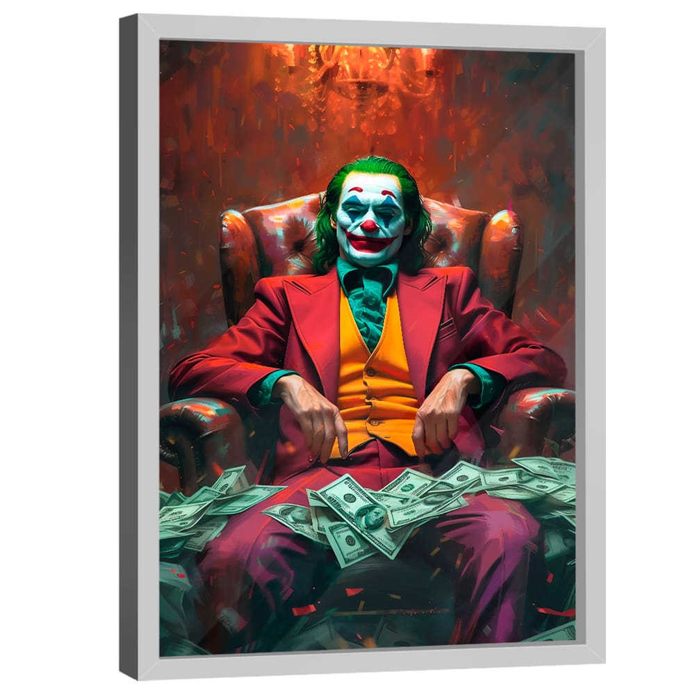 Quadro Decorativo Coringa Money