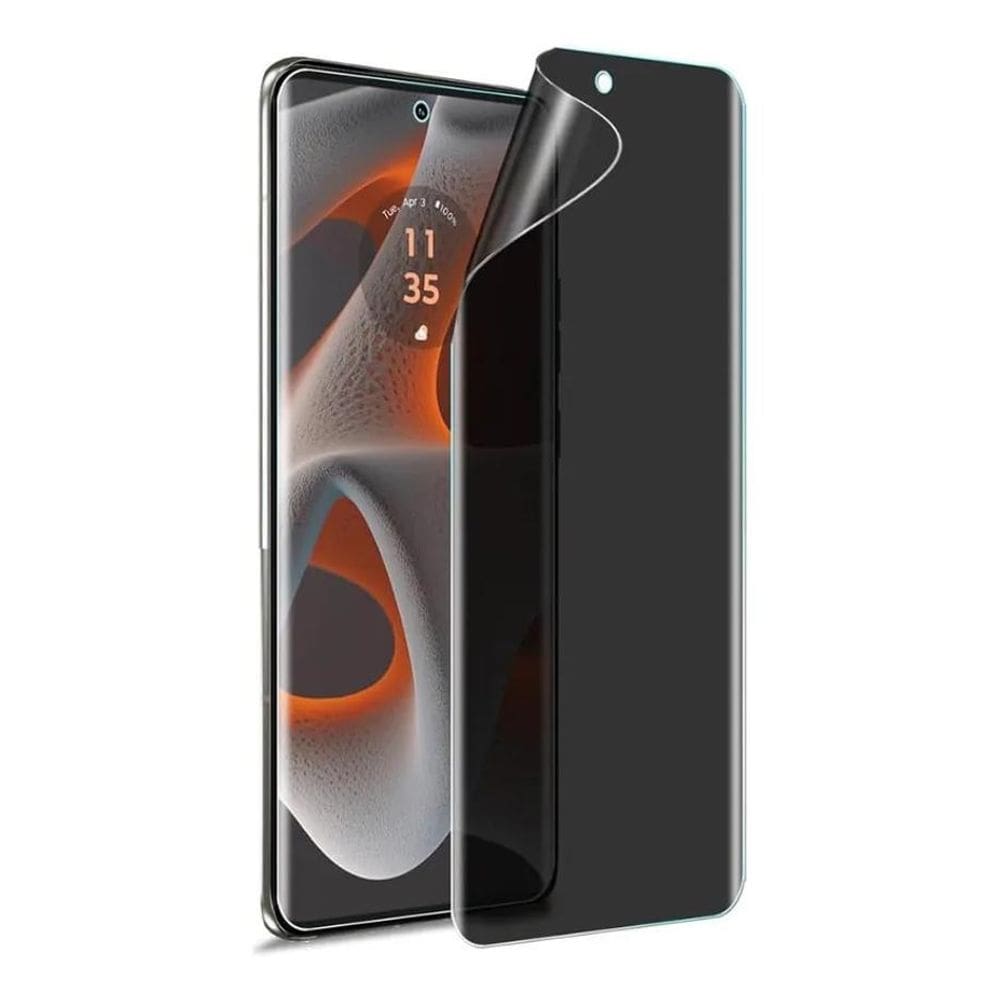 3X Pelicula 3D Privacidade Fosca Para Moto Edge 50 Fusion