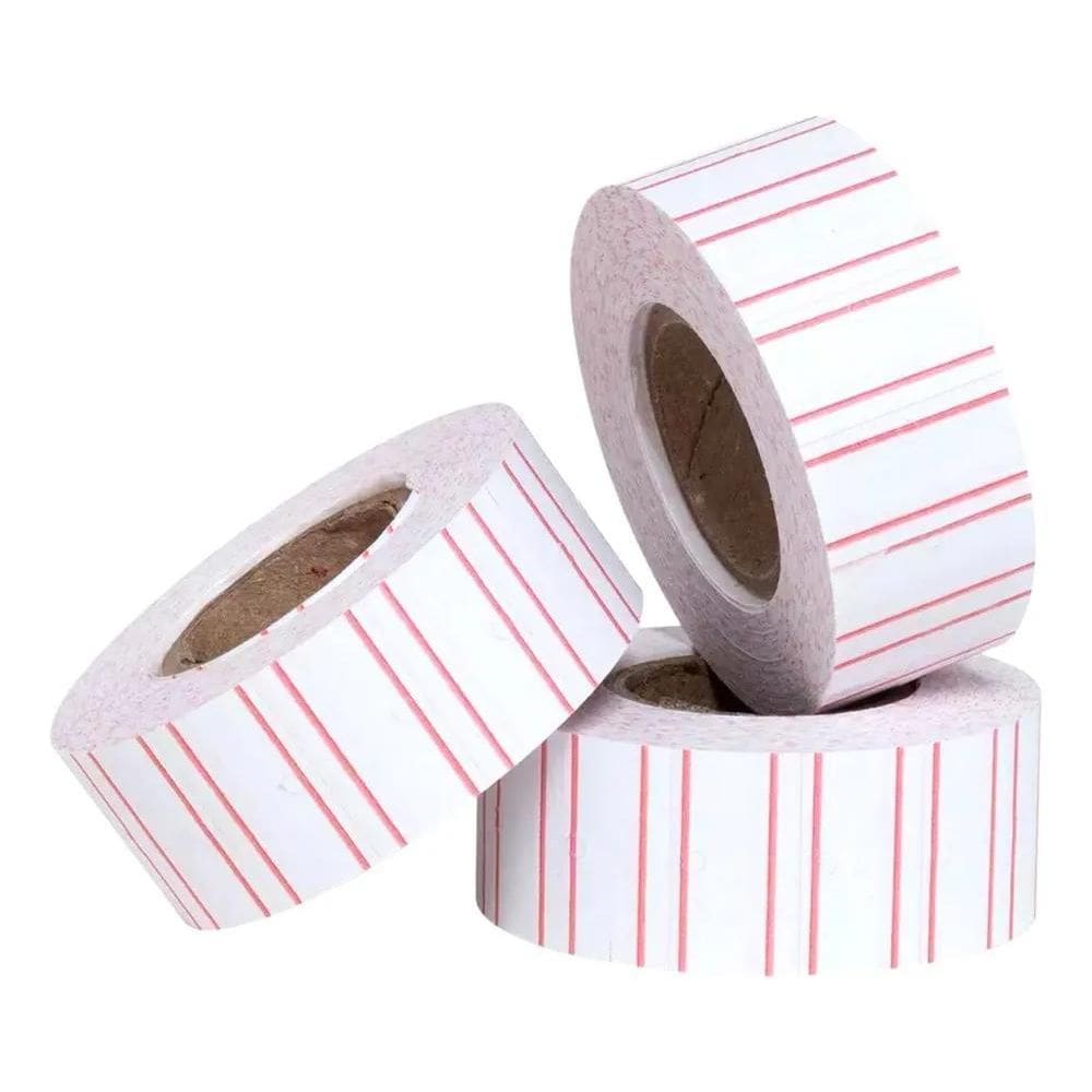 3X Kit 10 Rolos/3.000 Etiqueta Etiquetadora Mx5500 1,2Cmx2,1