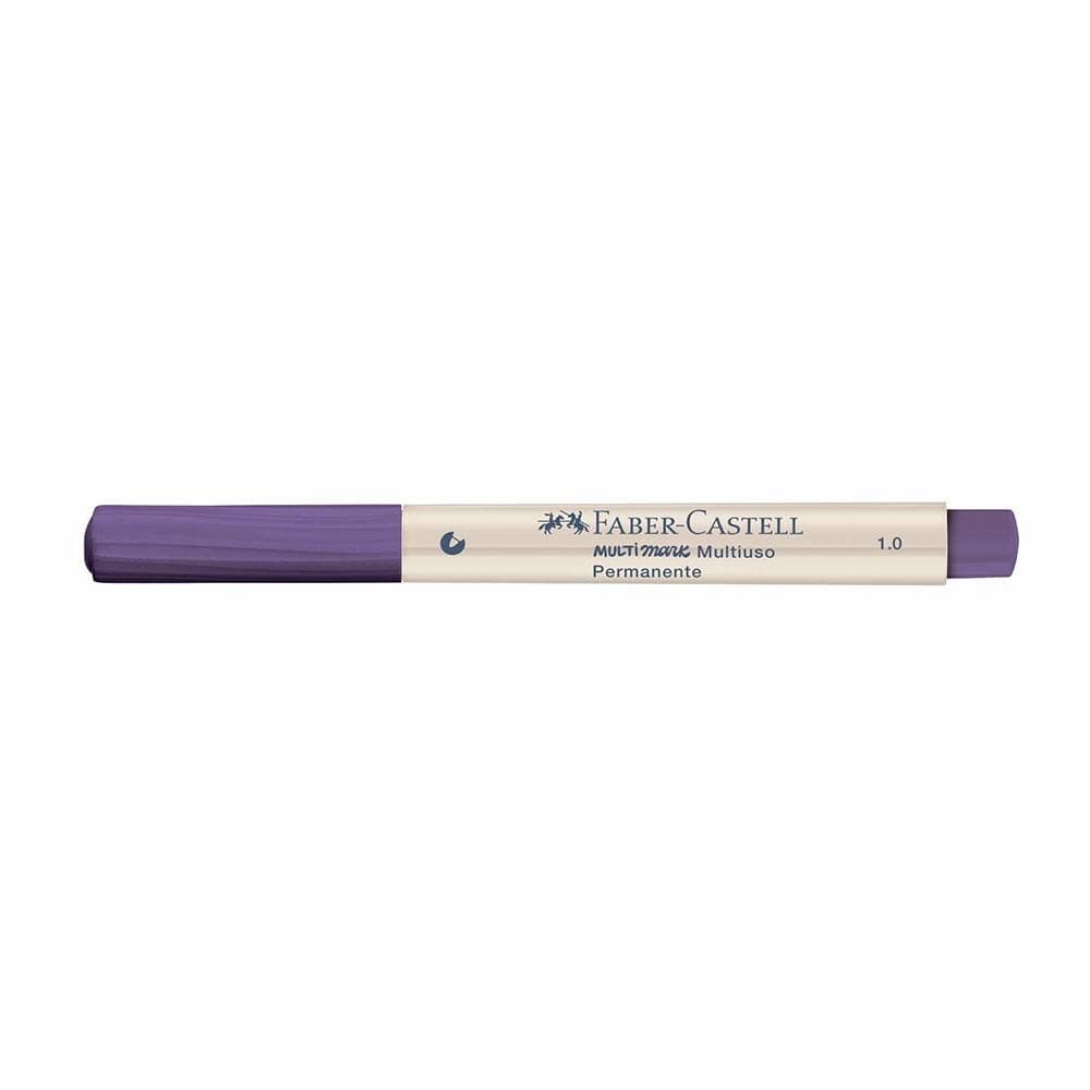Marcador permanente Multimark 1.0mm Violeta - Faber-Castell