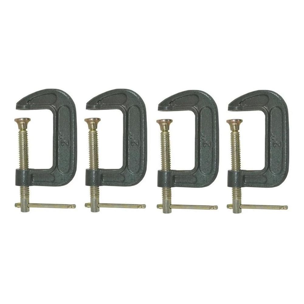3X 4 Grampos Tipo C Forjado Marceneiro Heavy Duty 2 Pol