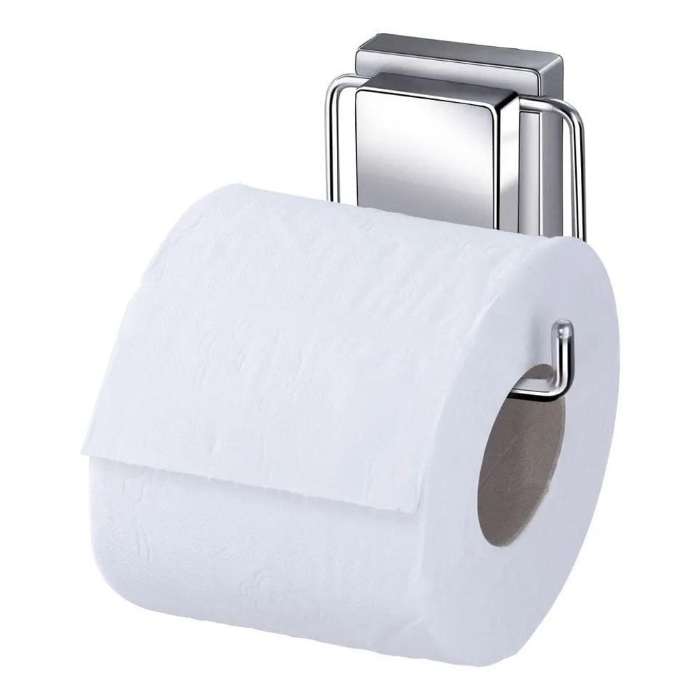 3X Suporte Porta Papel Higiênico Nicho Banheiro Com Ventosa