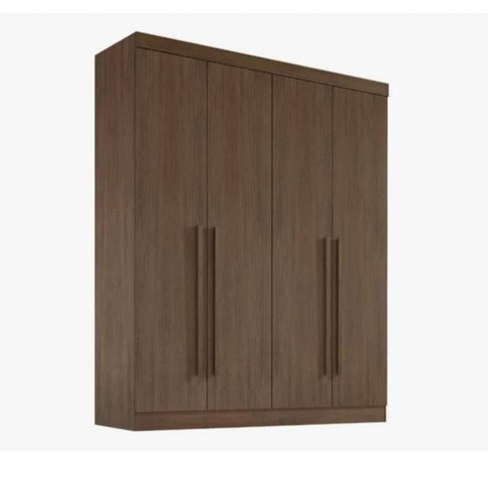 Guarda Roupa Da Vinci 4 Portas Castanho - D Doro