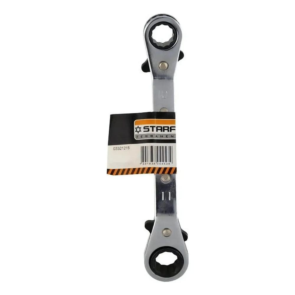 3X Chave Estrela Aço Com Catraca 12Mm X 13Mm - Starfer