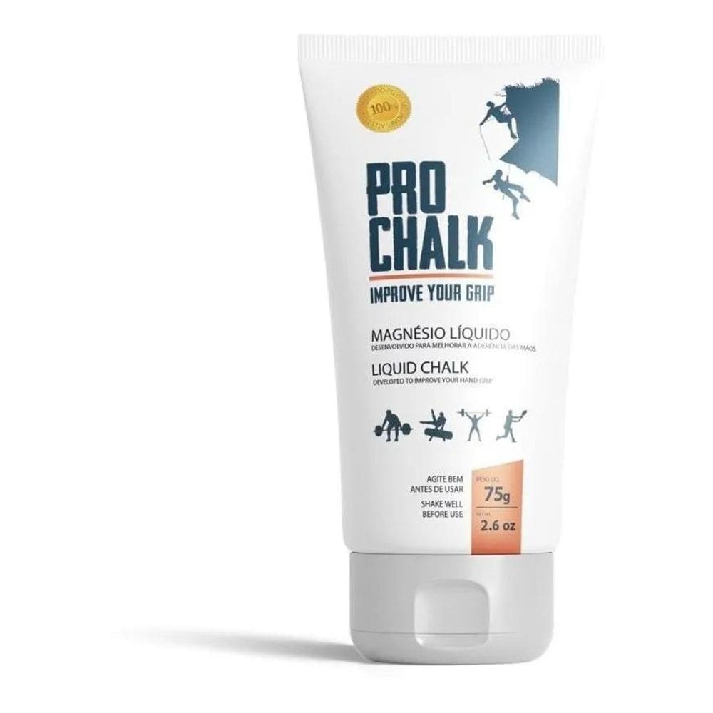 3X Magnesio Liquido Pro Chalk Liquid Chalk Tubo 75G Cross Lp